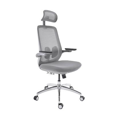 China (Size) Foshan Office Furniture Factory Supplier 3D Mesh Chair Ergonomic High Back Adjustable Adjustable Office Chair for sale