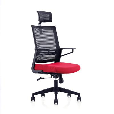 China Ergonomic Chair Flexible Rotation Fabric Swivel Chair Office Computer Rotation Lifting Chair for sale