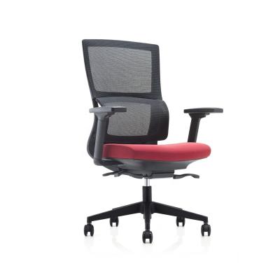 China Competitive Price Foldable Mid Mesh Back Office Executive Chair for sale