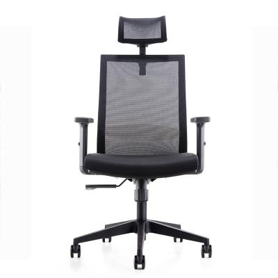 China High Back Manager Mesh Chair Black Office Swivel Executive Swivel Chair for sale