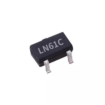 China Battery monitors; New Power Failure Detectors and High-precision Voltage Detector IC Chip LN61C SOT23-3L Original Ultra-small Integrated Circuit Package CMOS for sale