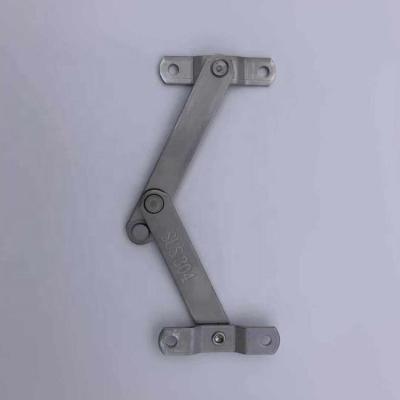 China Swing Wind Hinge Child Safety Hinge Aluminum Window Accessories Casment Window Step-Out Stay Hinge/Pegstay Arm/Limiter Stay Hinge for sale