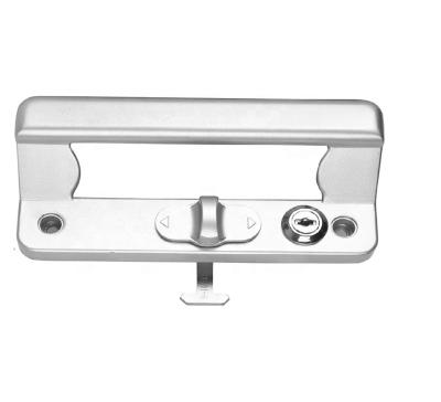 China Good quality modern aluminum sliding window and door handle with key for sale