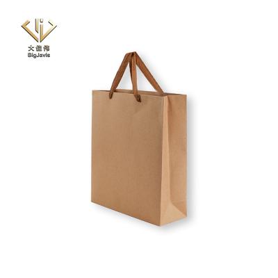 China Recycled Recyclables Customize Design Kraft Paper Shopping Bag Recyclable Transport Bags Packaging Brown Coffee Bags Hot Sale for sale