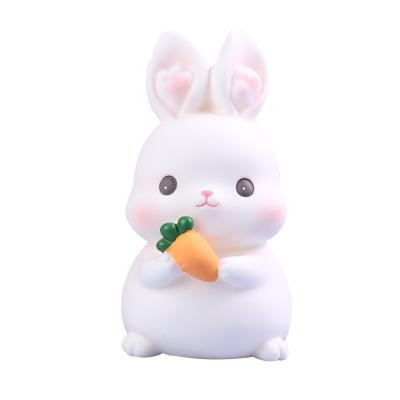 China Wholesale Squishy Children's Rabbit Rice Piggy Bank Home Decoration Piggy Bank Materials Eco-friendly Creative Gifts Holiday Gifts Activities for sale