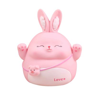 China Large Rabbit Children's Piggy Bank Home Decor Wholesale Materials Piggy Bank Eco-Friendly Creative Gifts Holiday Gifts Activities for sale