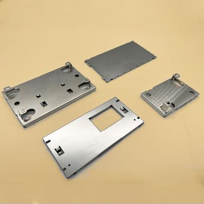 China Custom Fabrication Services Battery Case Shield Iron Material Frame Stamping Parts for sale