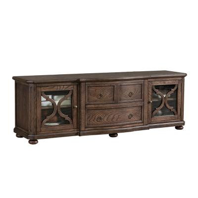 China Rustic Solid Wood TV Stand Solid Wood TV Stand TV Stand Console for Living Room for sale