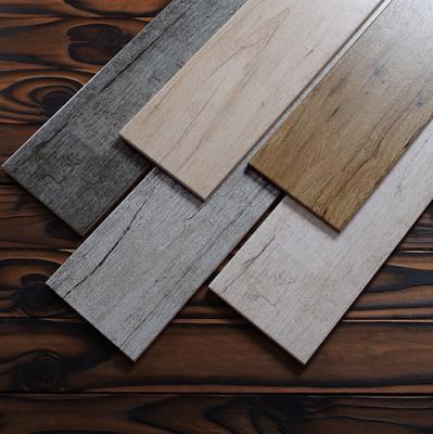 China Rustic Wood Look Porcelain Tile Rustic Ceramic Wood Floor Tiles For Living Room for sale