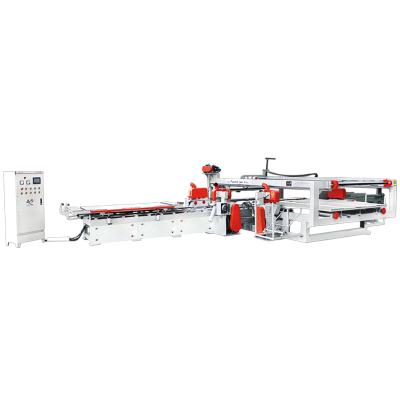 China 4x8' CNC Plywood Horizontal Wood Edge Cutting Machine 4 Side Automatic Saw for sale