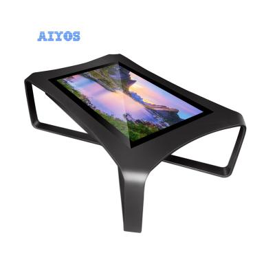 China 32 inch indoor all-in-one touch screen coffee table with multi-function touch screen lcd interactive digital signage for sale