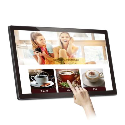 China 18.5/22/32/43/49/55 inch Indoor Android Wall Mounted Display Touch Screen /industrial Wall Mount LCD Android Advertising Display for sale