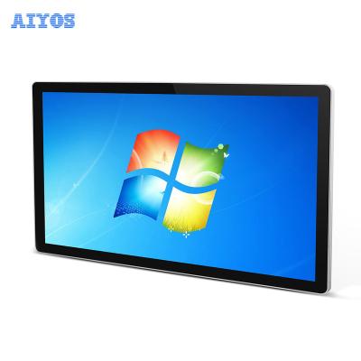 China 21.5 32 43 55 Inch Commercial Wall Mount LCD Digital Signage Advertising IPS Capacitive Touch Screen Indoor Monitor Commercial Display for sale