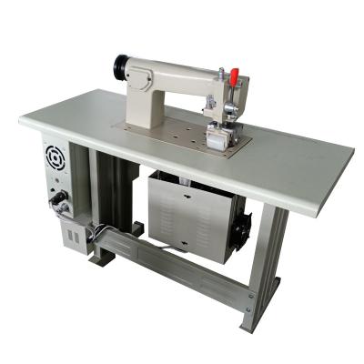 China Garment Shops Nonwoven Fabric Ultrasonic Lace Mold Sealing Sewing Machine for sale