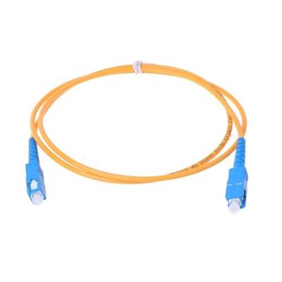 China FTTH/FTTx Network Factory Supply SC/UPC-SC/UPC-SM 3mm Fiber Optic Jumper Cable Single Mode Patch Cord for sale