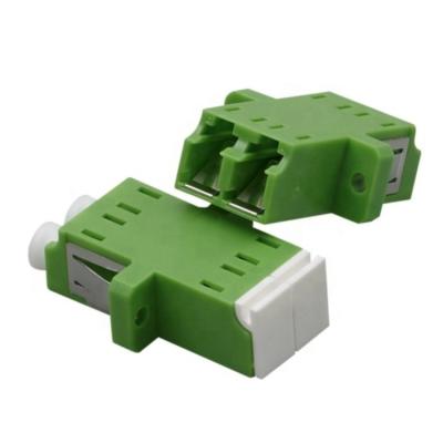 China Good Quality FTTH/FTTx Adapter Plastic Fiber LC Duplex Auto Shutter Optical Adapter for sale