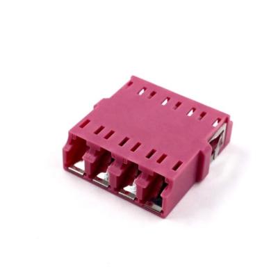 China FTTH/FTTx Fiber Optic Shutter Adapter SC Telecom Adapter LC Singlemode Quad Adapter for sale