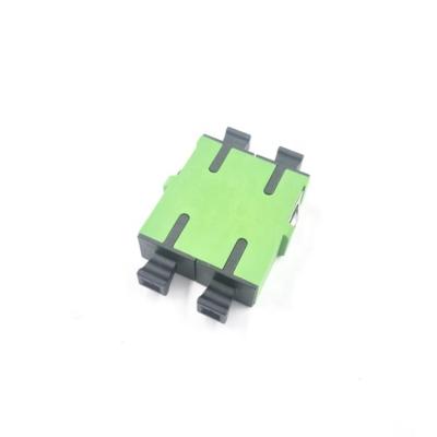 China FTTH/FTTx ABS PC Hardware Duplex Internal SC UPC APC Shutter Fiber Optic Adapter for sale