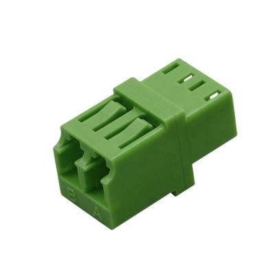 China FTTH/FTTx Manufacturing Good Quality Flangeless LC Duplex Fiber Optic RJ45 Adapter for sale