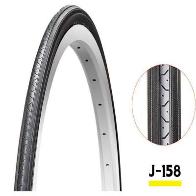 China super smooth high speed formula and road test bike tire J-158 27x11/4 inch firm grip ultra thin and light size J-158 27x11/4 for sale