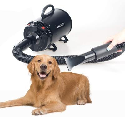 China 3.2HP 3 Speed ​​2 in1Dog Stocked Hair Dryer Pet Grooming Hair Fan Dryer for sale