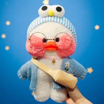 China Wholesale Cute Yellow Duck Animal Stuffed Animal Plush Stuffed & Plush Toy lalafanfan toy for sale