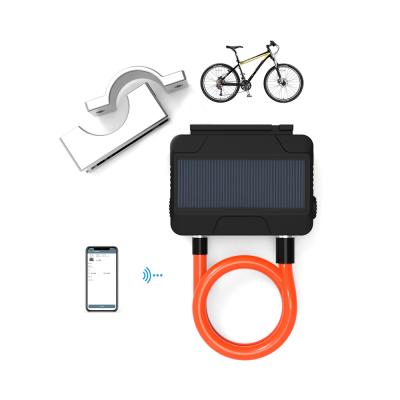 China Unusual Alarm Chinese Suppliers Cycle Bluetooths Locks Cable Bike Anchor Chain Anti-theft Bicycle Lock for sale