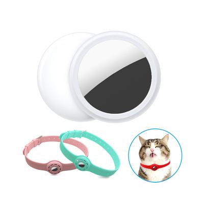 China Pet Dog Cat Bluetooths 4.0 Wireless Anti Lost Gps Mini Apple Key Finder Locator Tracking Silicone Airtag Cat Dog Air Tag Tracker Pet Collar for sale