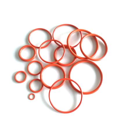 China Factory Industrial Supplier Custom Size Silicone Colored Rubber O Rings For Thread Sealing for sale