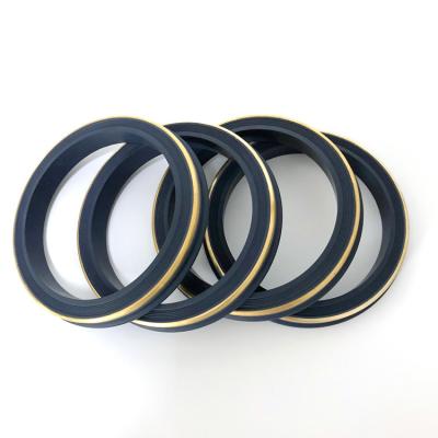 China Oil and Gas Equipment Gaskets SHQN Lip Seal NBR FKM HNBR Frac Seal 80-90 Shore Hammer Union Seals for sale