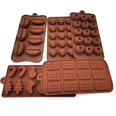 China Disposable Food Grade Silicone BPA Free Safe And Healthy Nonstick Chocolate Mold for sale