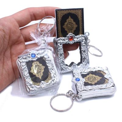 China Modest Muslimah Styling High Quality Custom Other Key Chains Accessories Quran Pendant Islamic Religious Jewelry Small Mini for sale