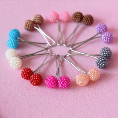 China High Quality Manufacturers Direct Selling Newest Bayberry Wholesale Muslim Fashionable Ball Magnet Scarf Clip Pin Pin Crystal Hijab Hijab for sale