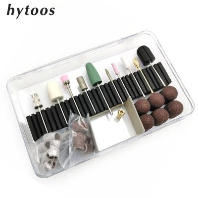 China HYTOOS 32Pcs Nail Drill Pedicure Tool Kit Best Quality Nail Drill Bit Set Rotary Polishing Electric Sander-Cap Nail Drill Accessories for sale