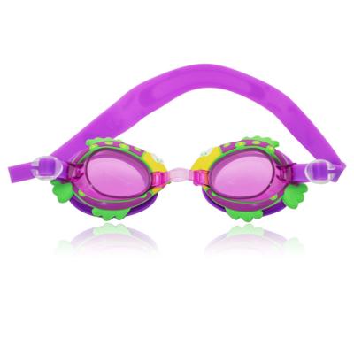 China Anti UV Anti-fog Waterproof Cartoon Kids swimming goggles for sale