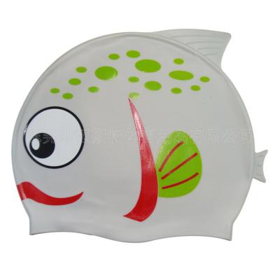 China OEM Service Fashionable swim hat & Cute children cartoon swimming cap for sale