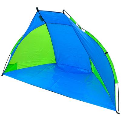 China Type Three Season Bag Stakes Straight Tying Ventilating Carrying Tie Down Twine 170T Polyester 1-2 Person Sun Shade Shelter Beach Tent for sale