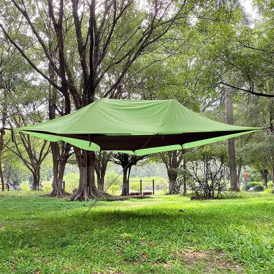 China Extended Type Extended Type 4-6 Person Outdoor Portable Waterproof Four Season Multifunctional Pole Camping Light Weight Aluminum Tarp for sale