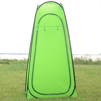 China Outdoor Portable Bathroom Changing Room Changing Room Straight Type Extra Large Four-Season Camping Pop Up Privacy Shower Tent for sale