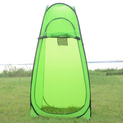 China Optional Portable Bathroom One Bedroom Opening Quick Automatic Dressing Straight Tying Type Up Privacy Shower Tent For Camping Hiking for sale