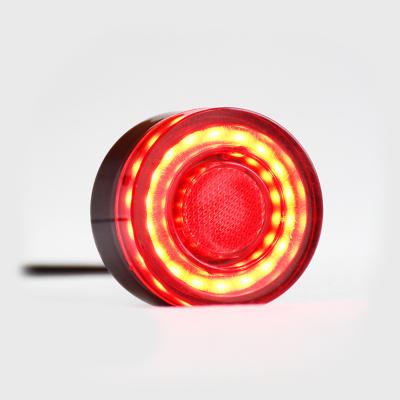 China High Quality Smart Low Temperature Night Safety Smart LED Bike Tail Light Electric Bicycle Riding Light for sale