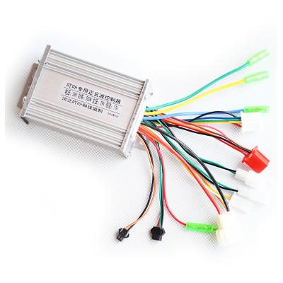 China Brushless Motor 24V 36V 48V 500W Motor Controller Electric Bicycle /Scooter Brushed DC Motor Controller for sale