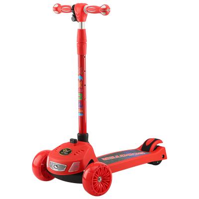 China Plastic Toy Baby Child Children 3 Wheel E Electronic Kick Kids Electric Scooter For Kids for sale