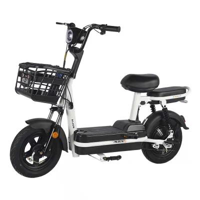 China Cheap price 48V steel 2022 high quality battery acid electric bicycle electric bike for adult for sale