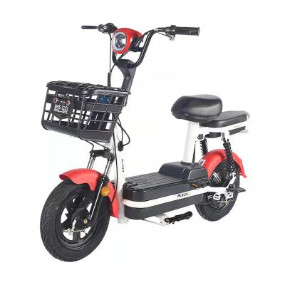 China Cheap road ebike steel frame 350w rear drive motor high speed electric bike for sale