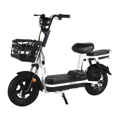 China New 2022 moped speedy china steel helper bike motorcycle adult 48v electric moped bike with pedals for sale