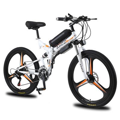 China Carbon Steel 350W Electric Bike 26