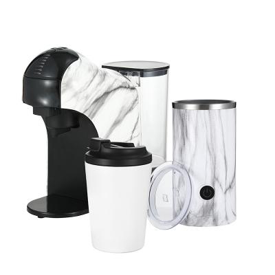 China Custom Coffee Maker Hotel OEM Model Coffee Maker Set Milk Frother Coffee Maker Tumbler High Pressure Commercial Grinders for sale