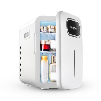 China 2022 THERMO-ELECTRIC Fridge 230V Cheap Home Makeup Beauty Portable Refrigerator Mini Refrigerator For Makeup New for sale