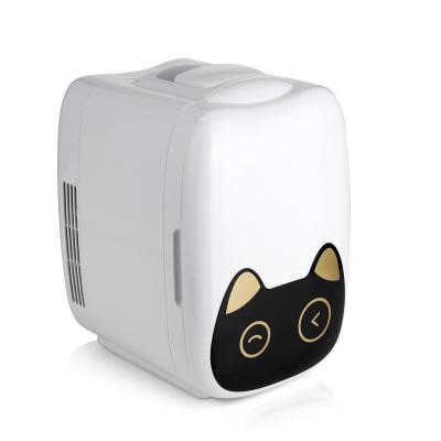 China Wholesale THERMOELECTRIC Freezer Cooler Cooler Box Cartoon Cat Car Model Cartoon Cat Car Fridge Portable Fridge 12 Volts for sale